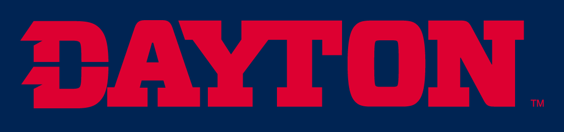 Dayton Flyers 2014-Pres Wordmark Logo 07 iron on paper